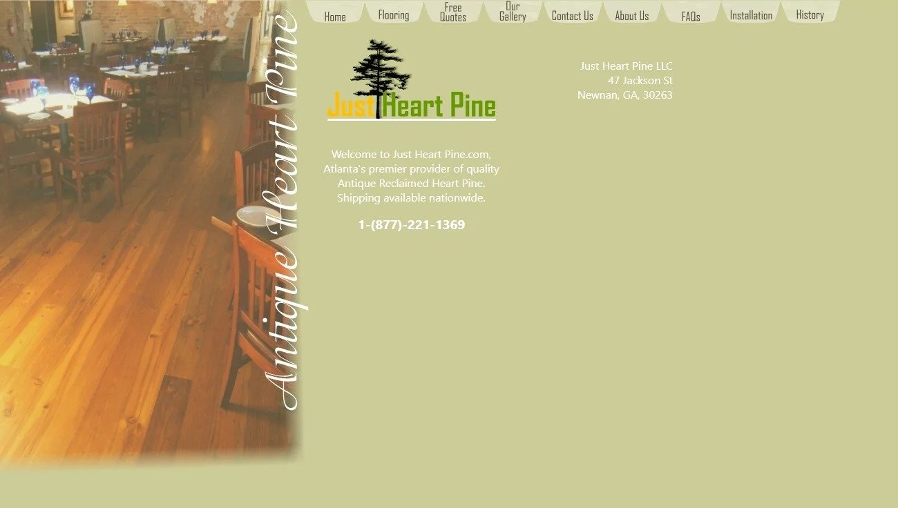 Just Heart Pine Project